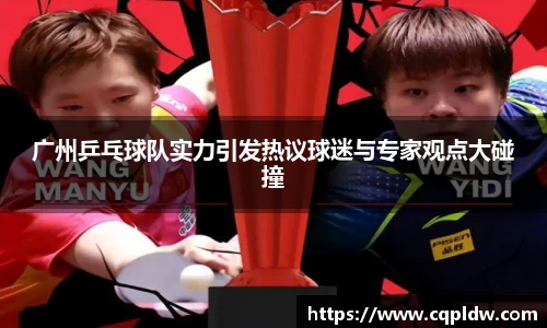 广州乒乓球队实力引发热议球迷与专家观点大碰撞
